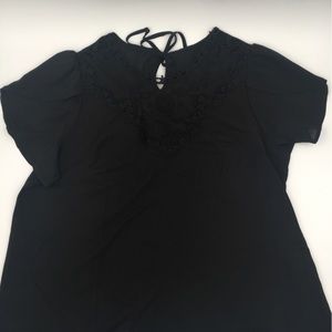SHEIN Curve Black Blouse